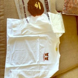 Bape x The weekend long sleeve tee medium